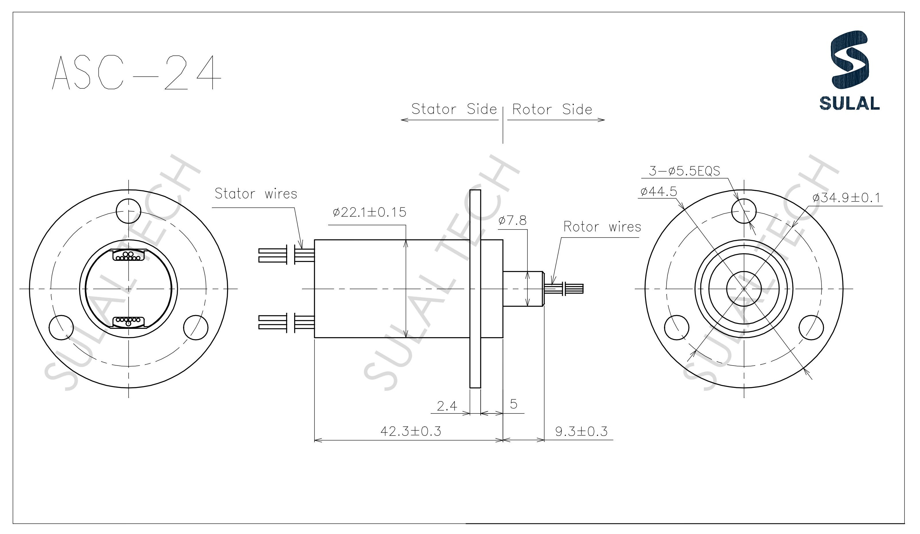 ASC-24-Outline Drawing