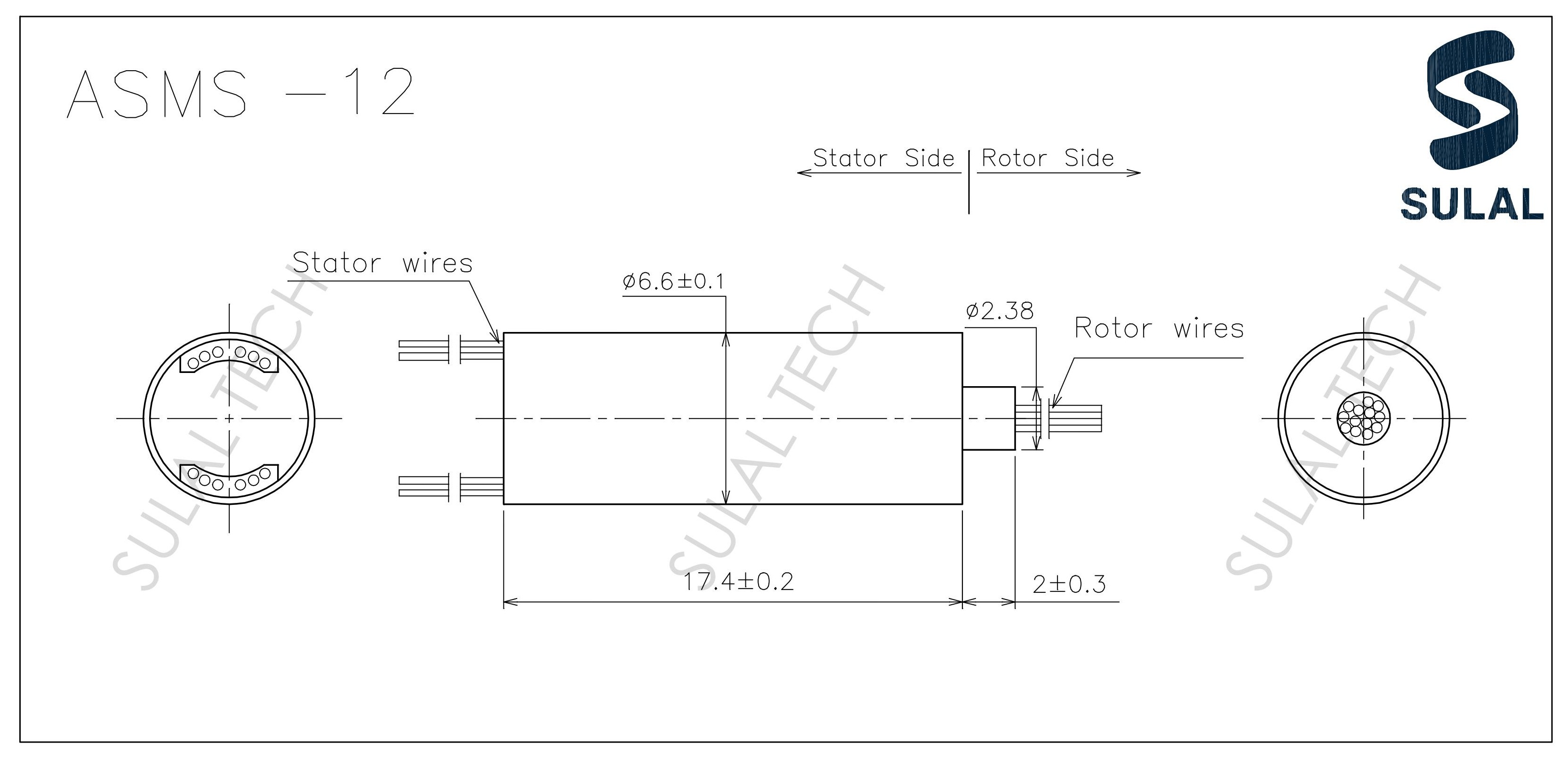 ASMS-12-Outline Drawing