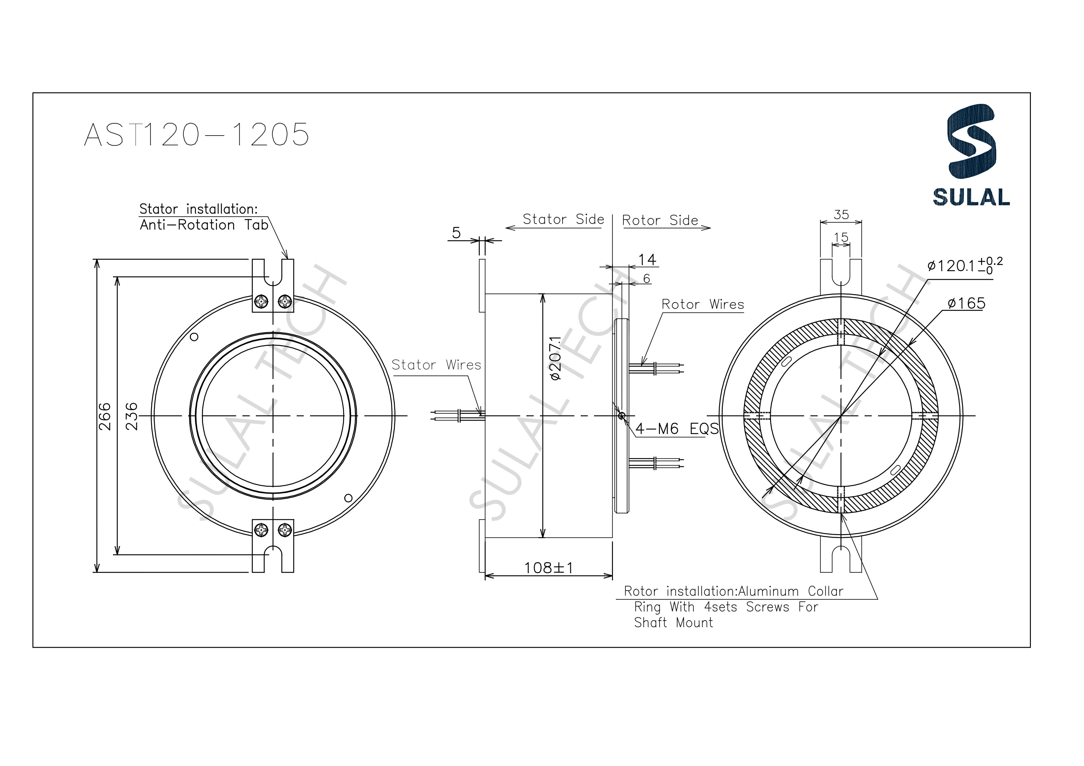 AST120-1205-Outline Drawing