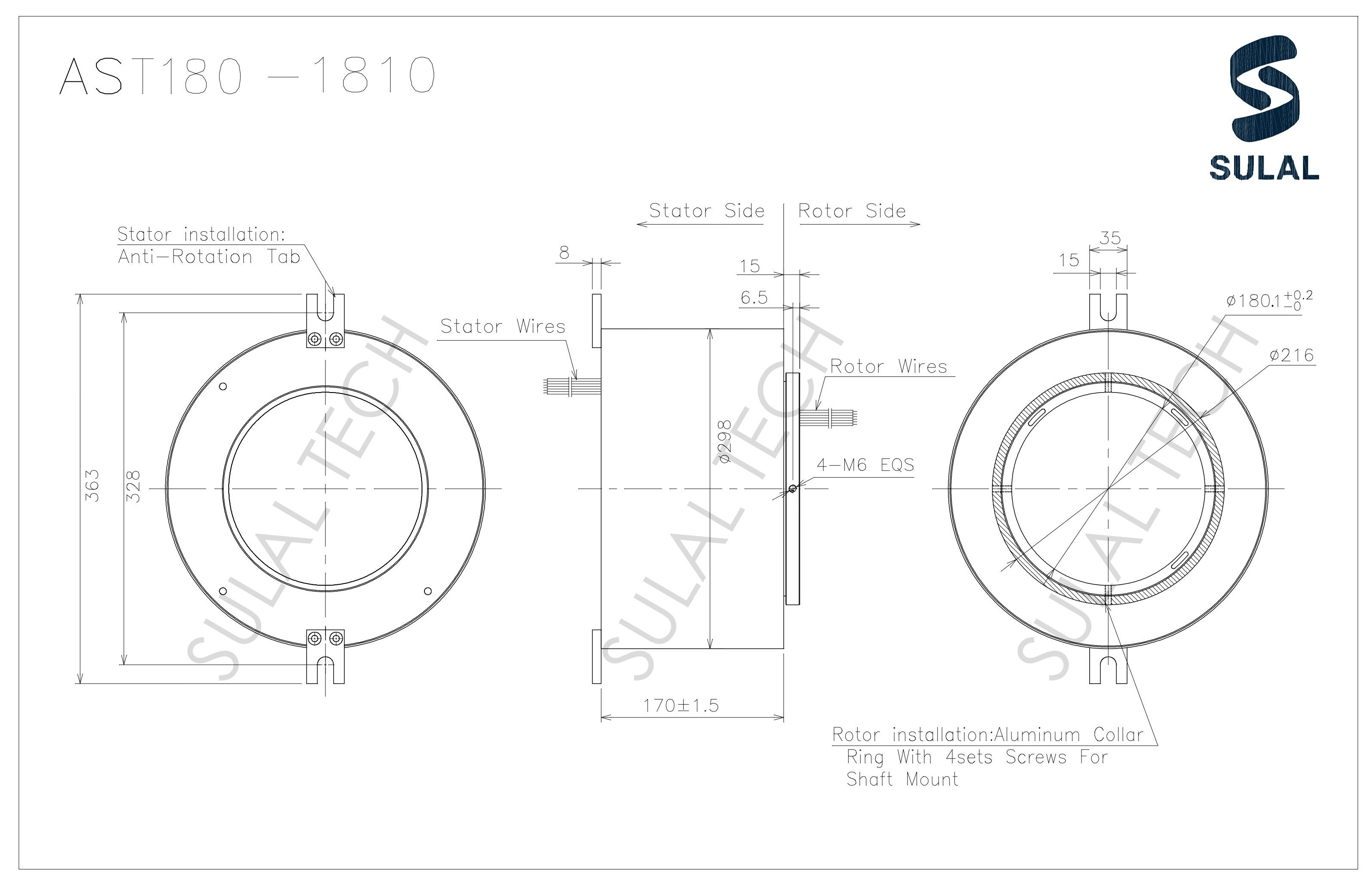 AST180-1810-Outline Drawing
