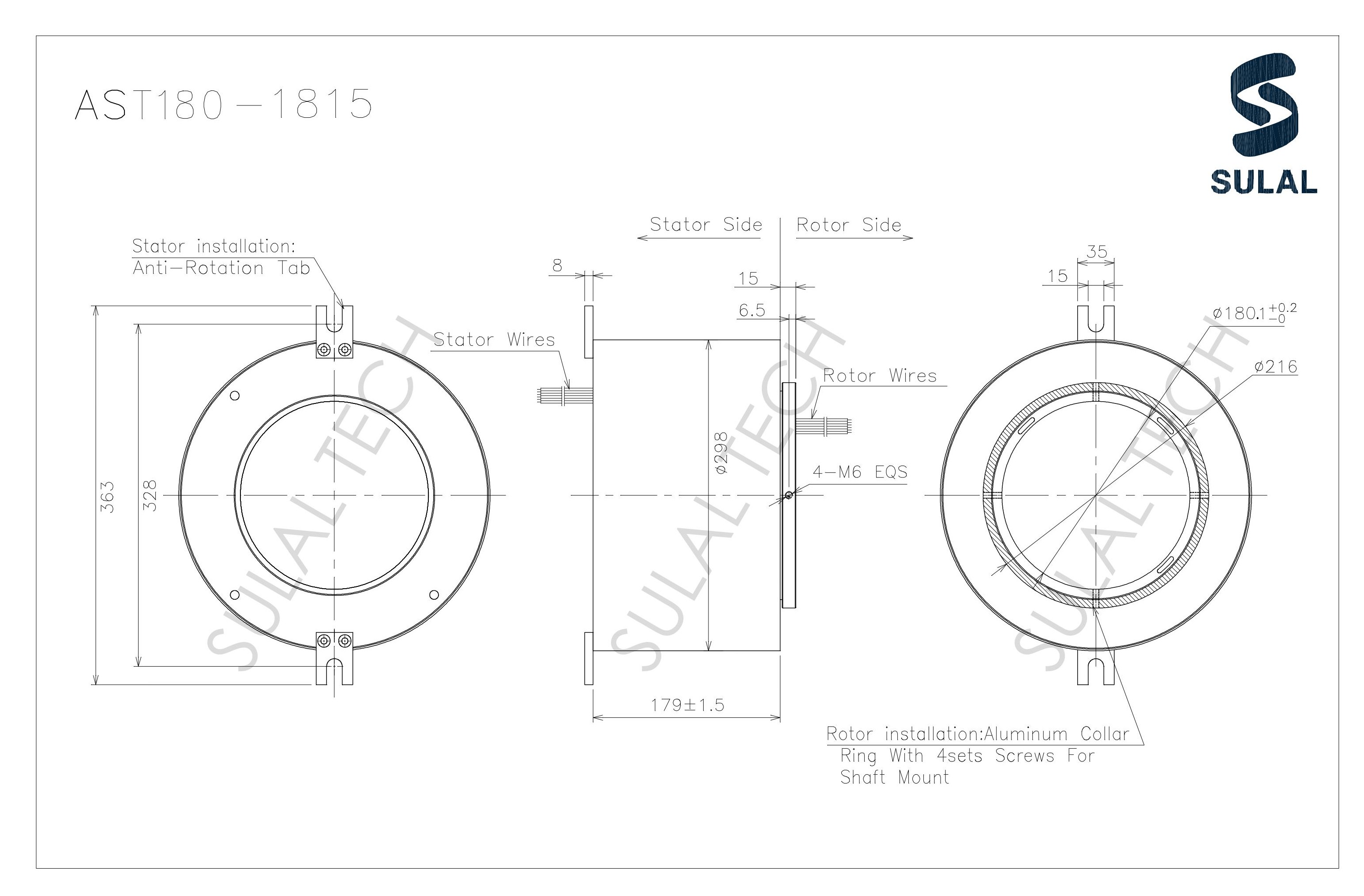 AST180-1815-Outline Drawing
