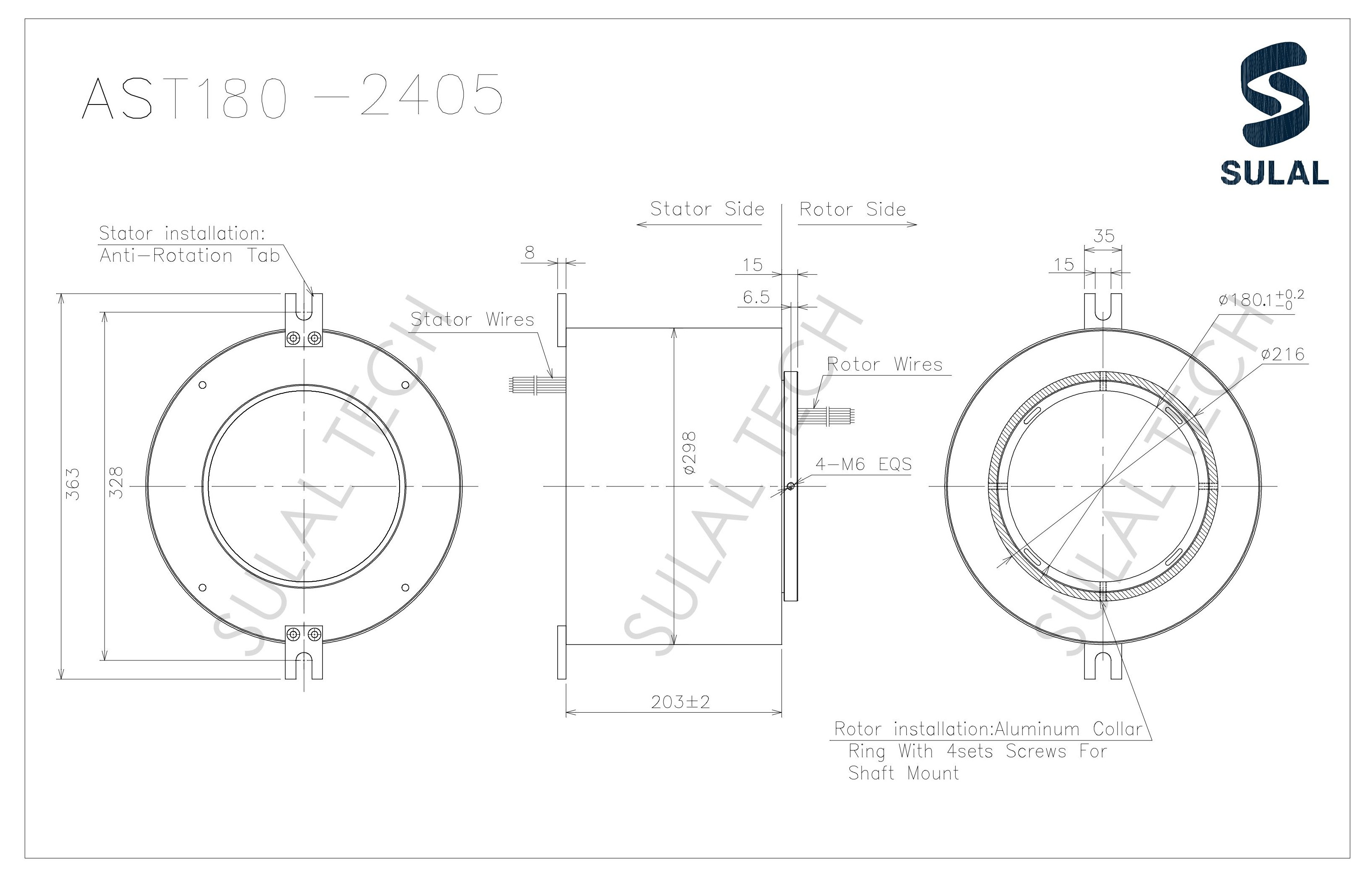 AST180-2405-Outline Drawing