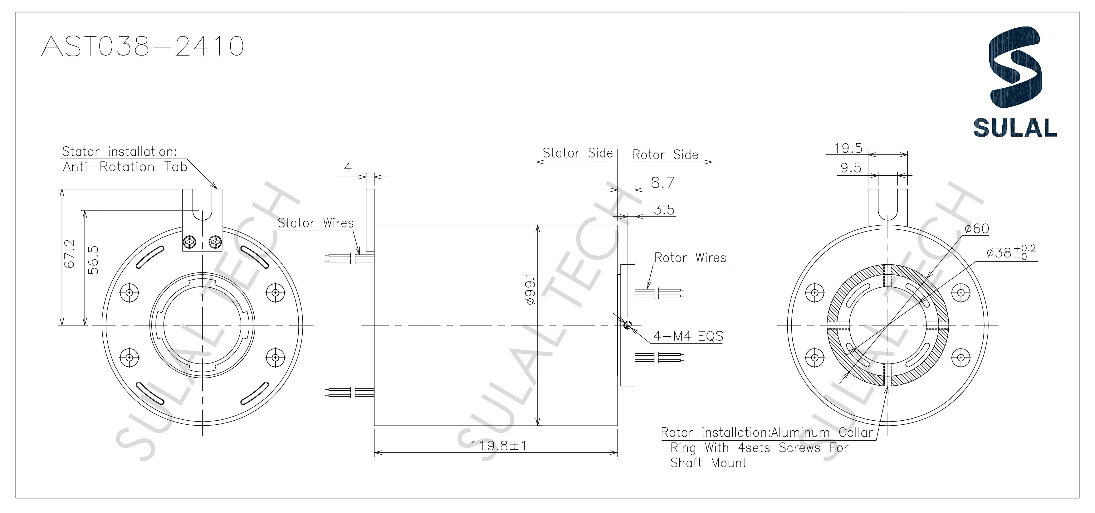 AST038-2410-Outline Drawing