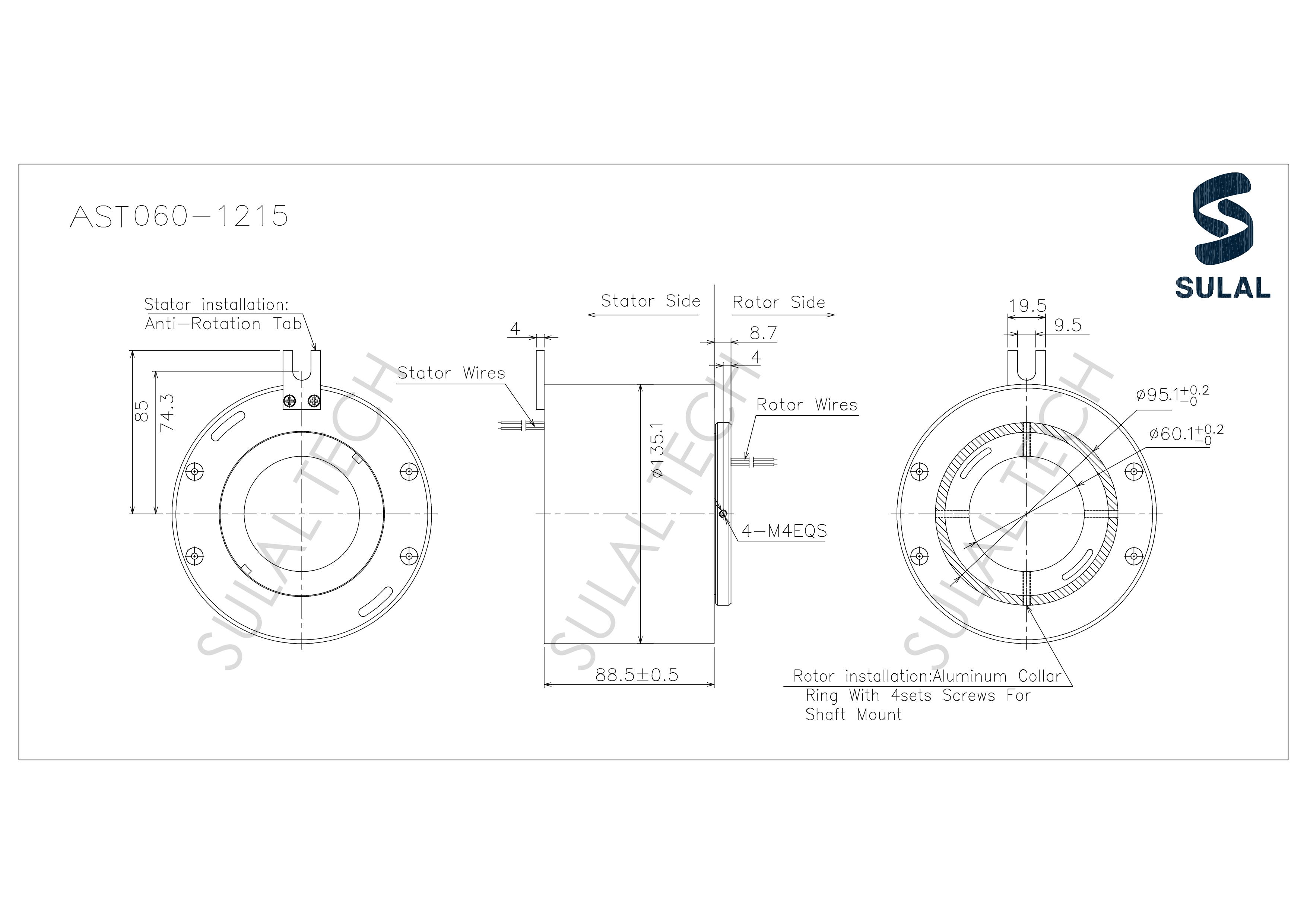 AST060-1215-Outline Drawing