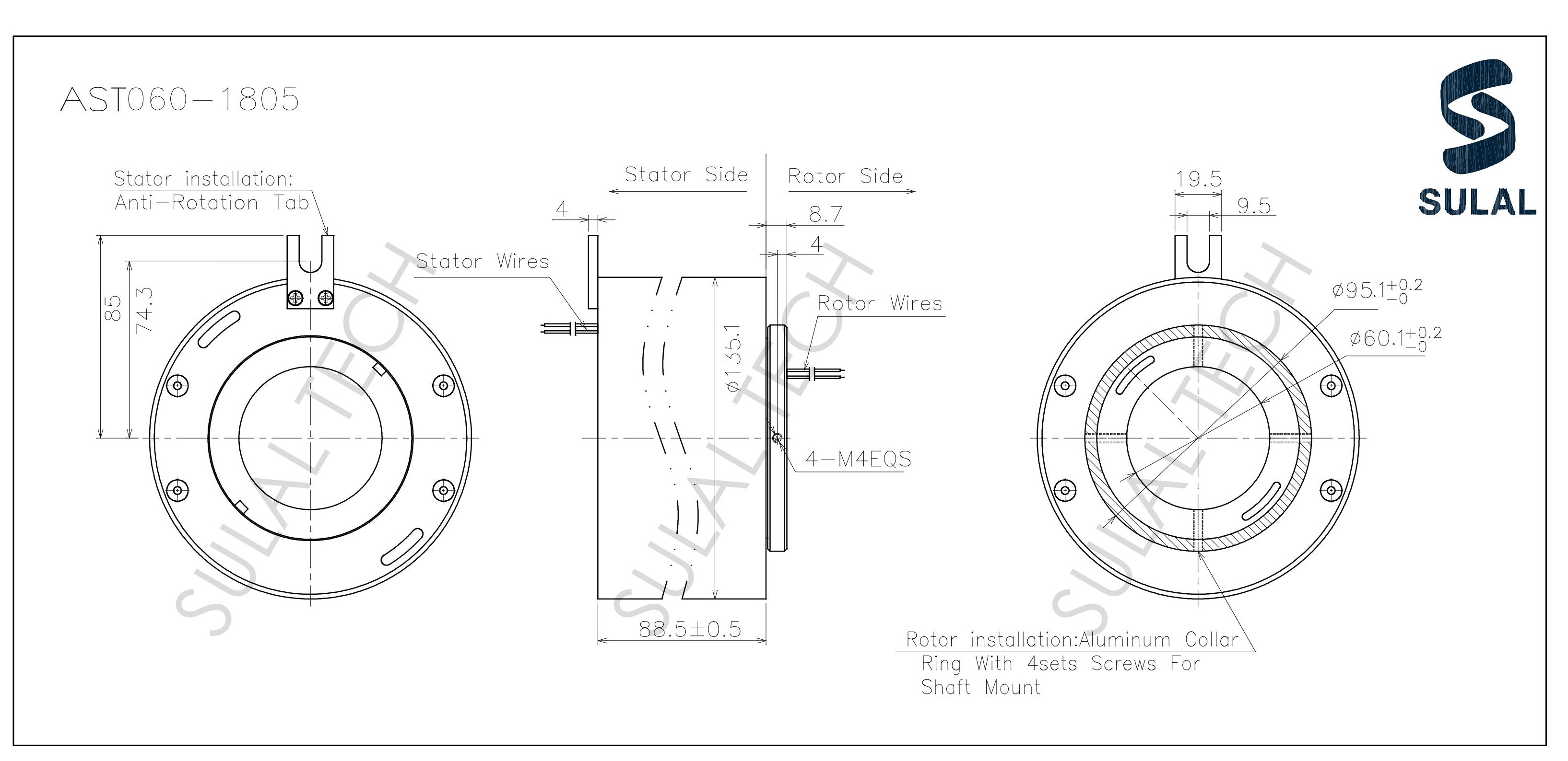 AST060-1805-Outline Drawing