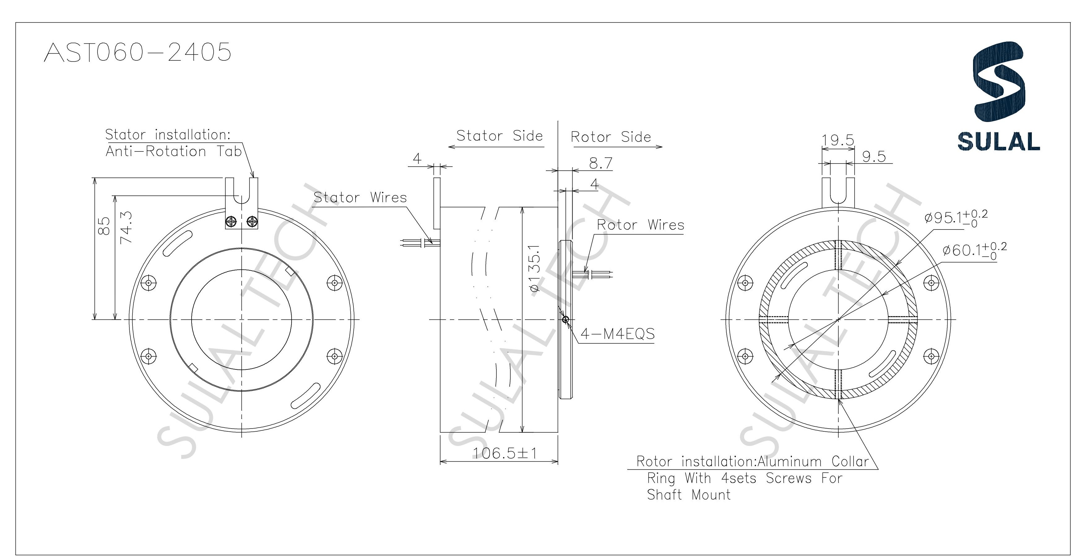 AST060-2405-Outline Drawing