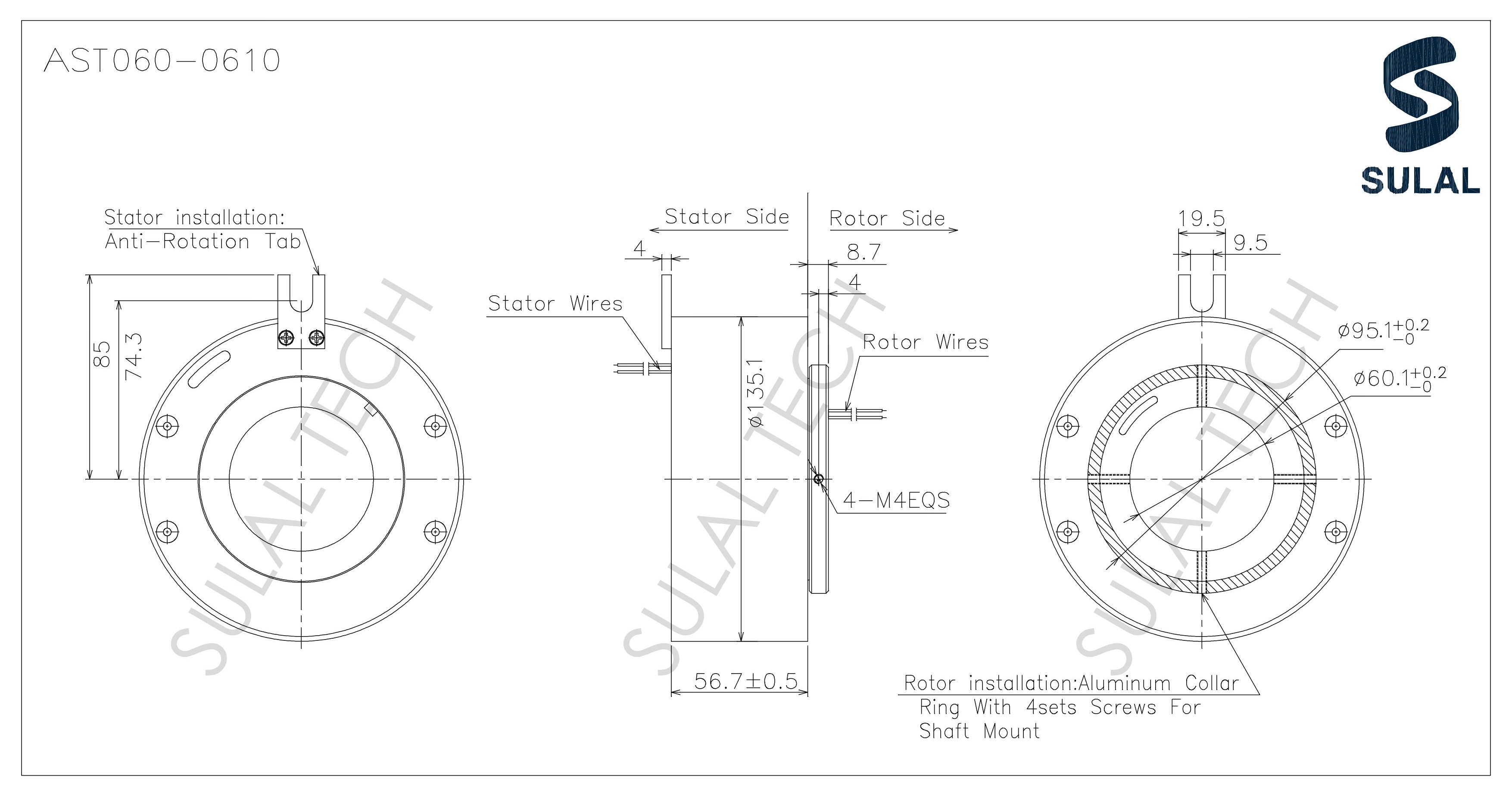 AST060-0610-Outline Drawing