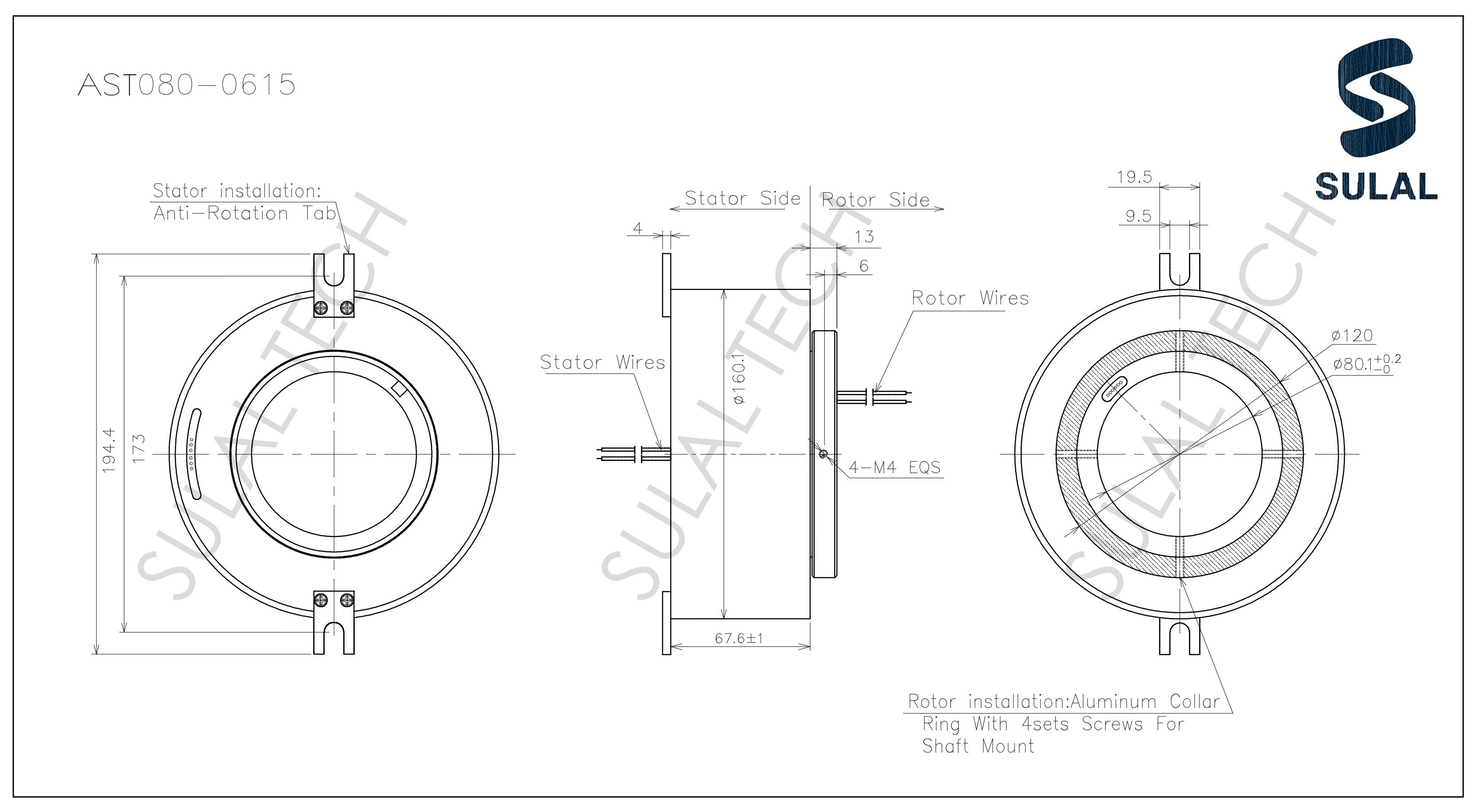 AST080-0615-Outline Drawing