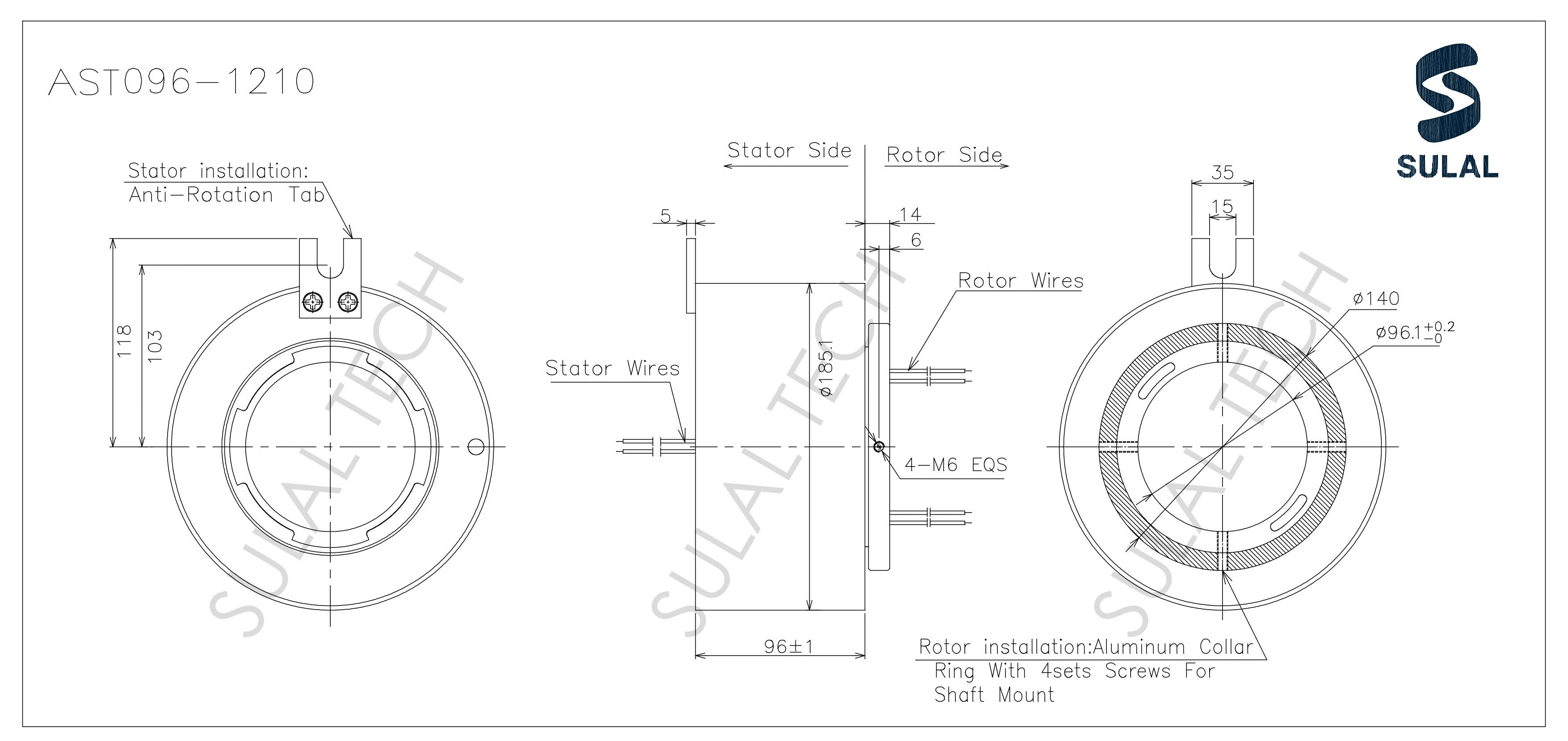 AST096-1210-Outline Drawing