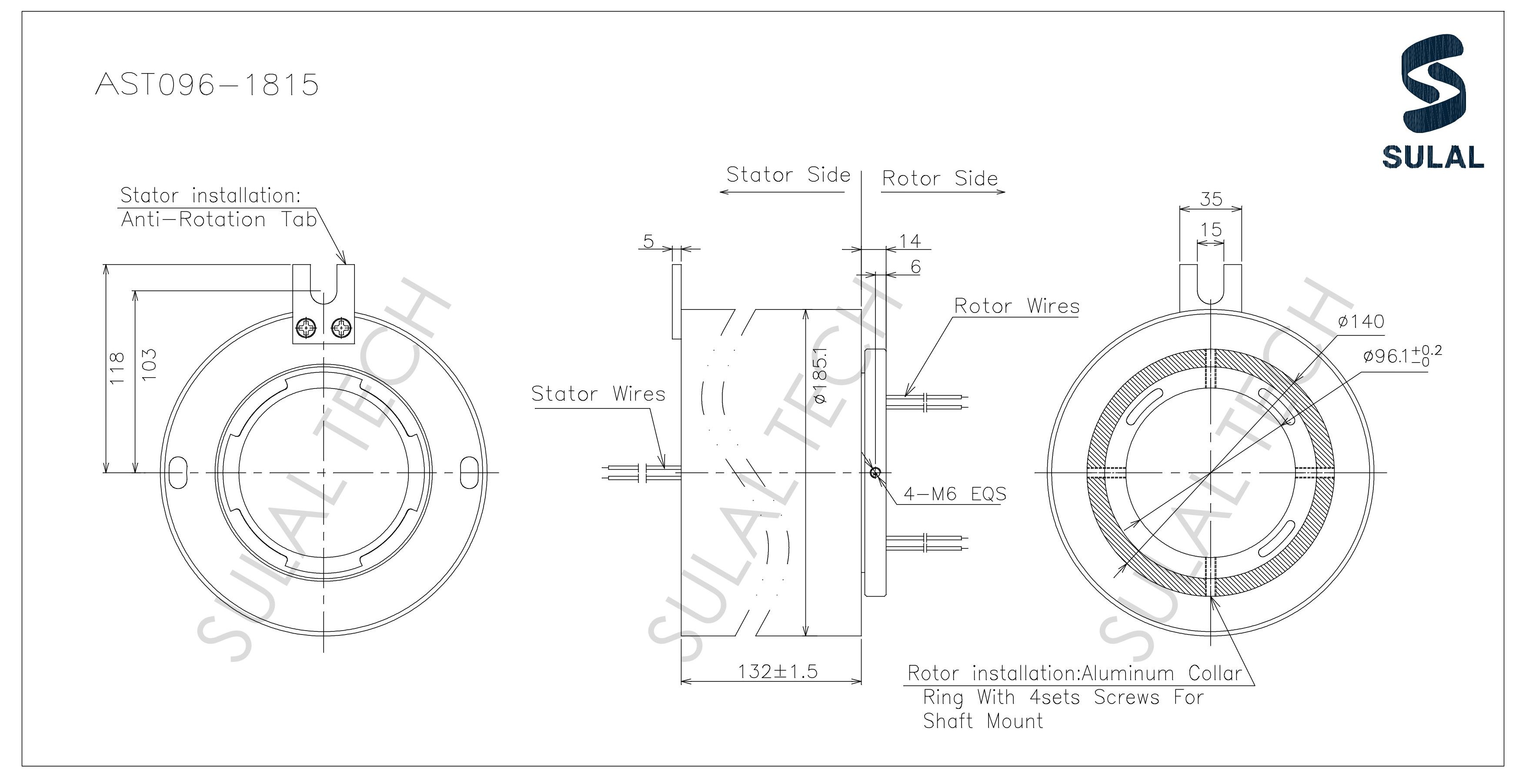 AST096-1815-Outline Drawing