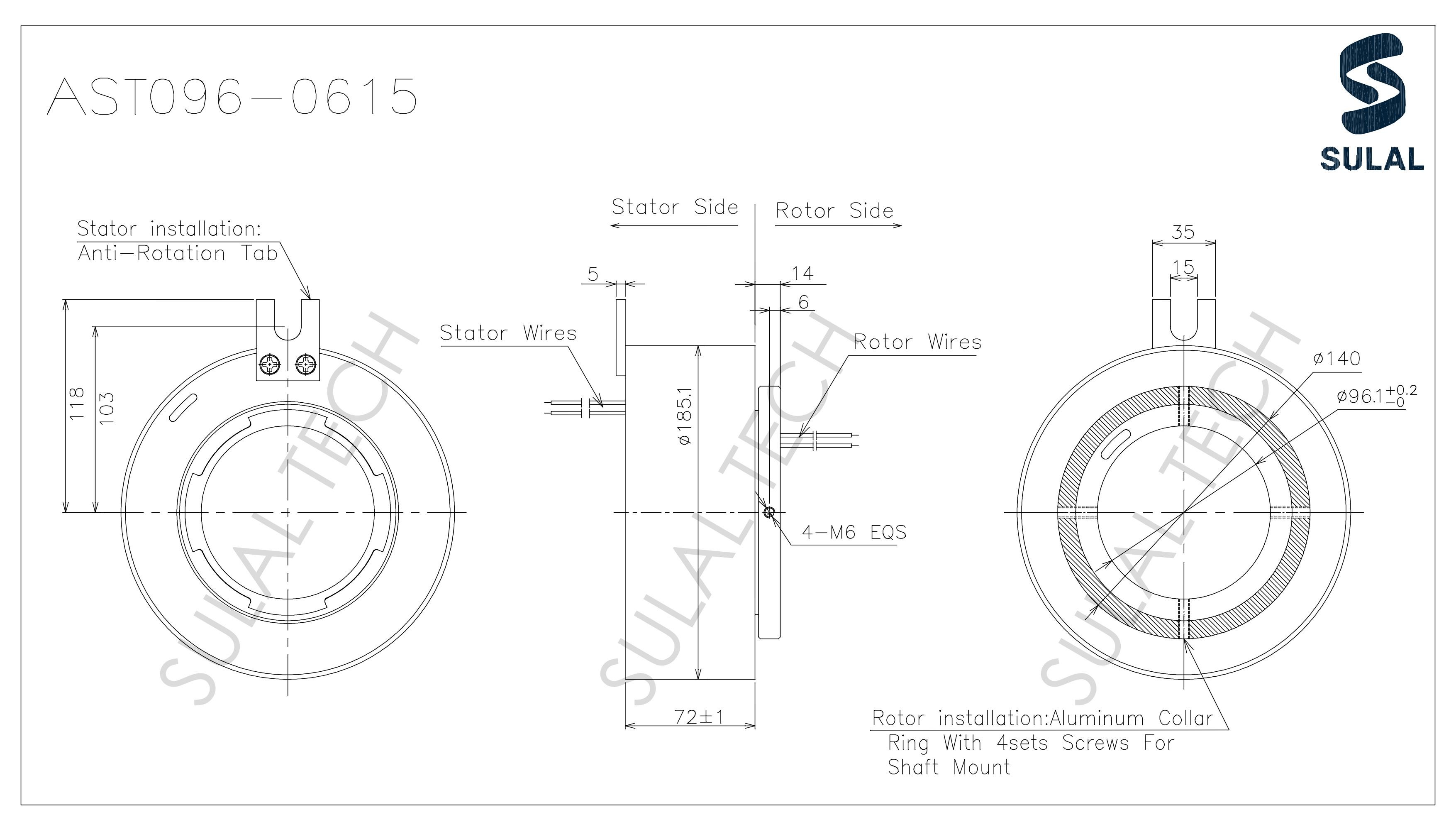 AST096-0615-Outline Drawing